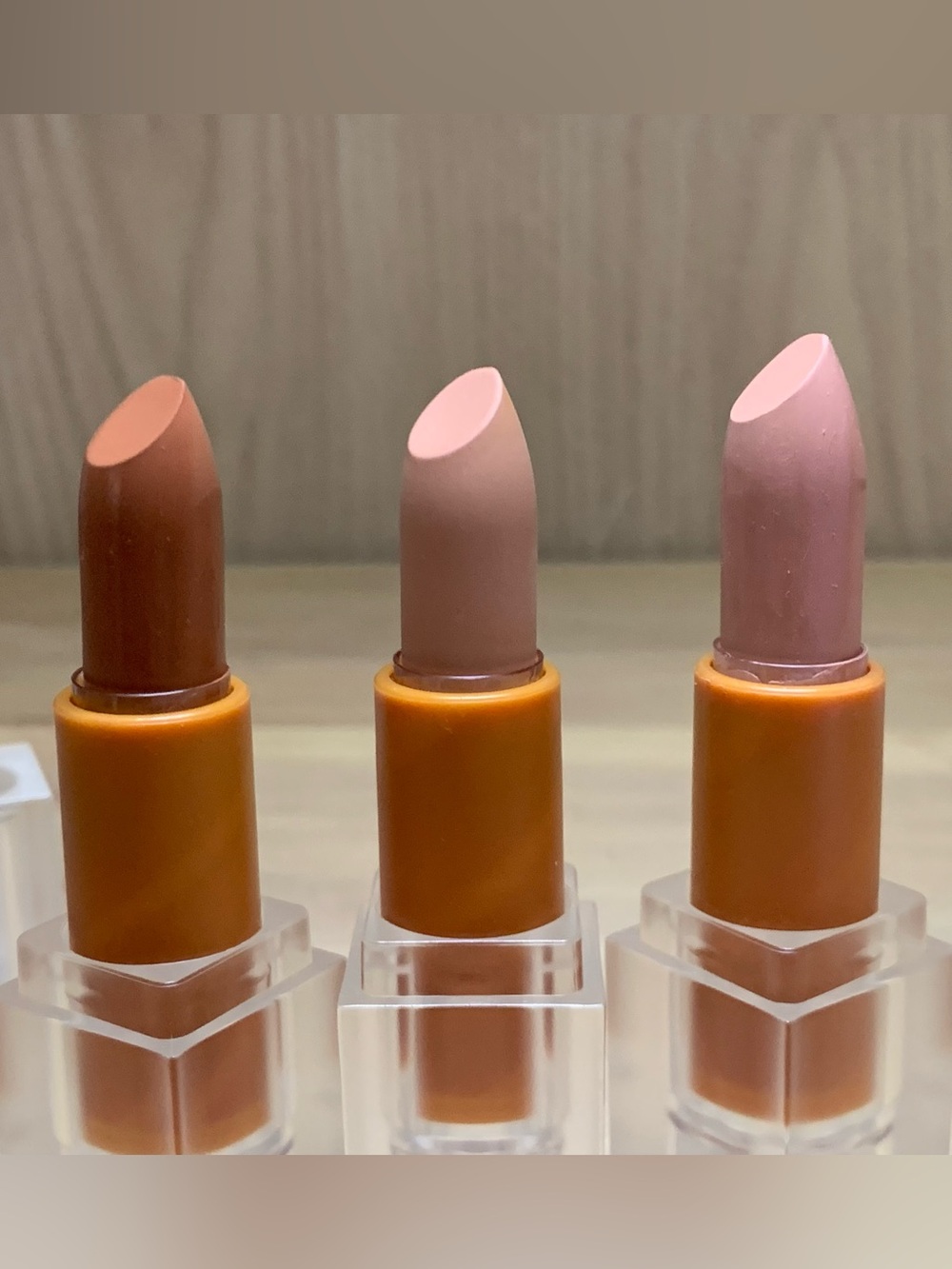 DISCONTINUED KKW Beauty Matte Honey 1 2 3 Nude Lipstick Bundle Set